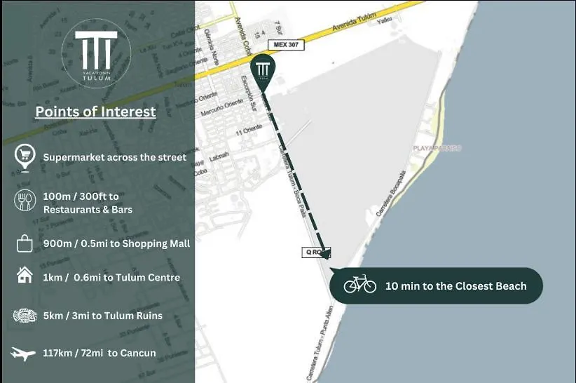 Central 2Br Sun Lover'S Nest W Gym Rooftop Spa Тулум