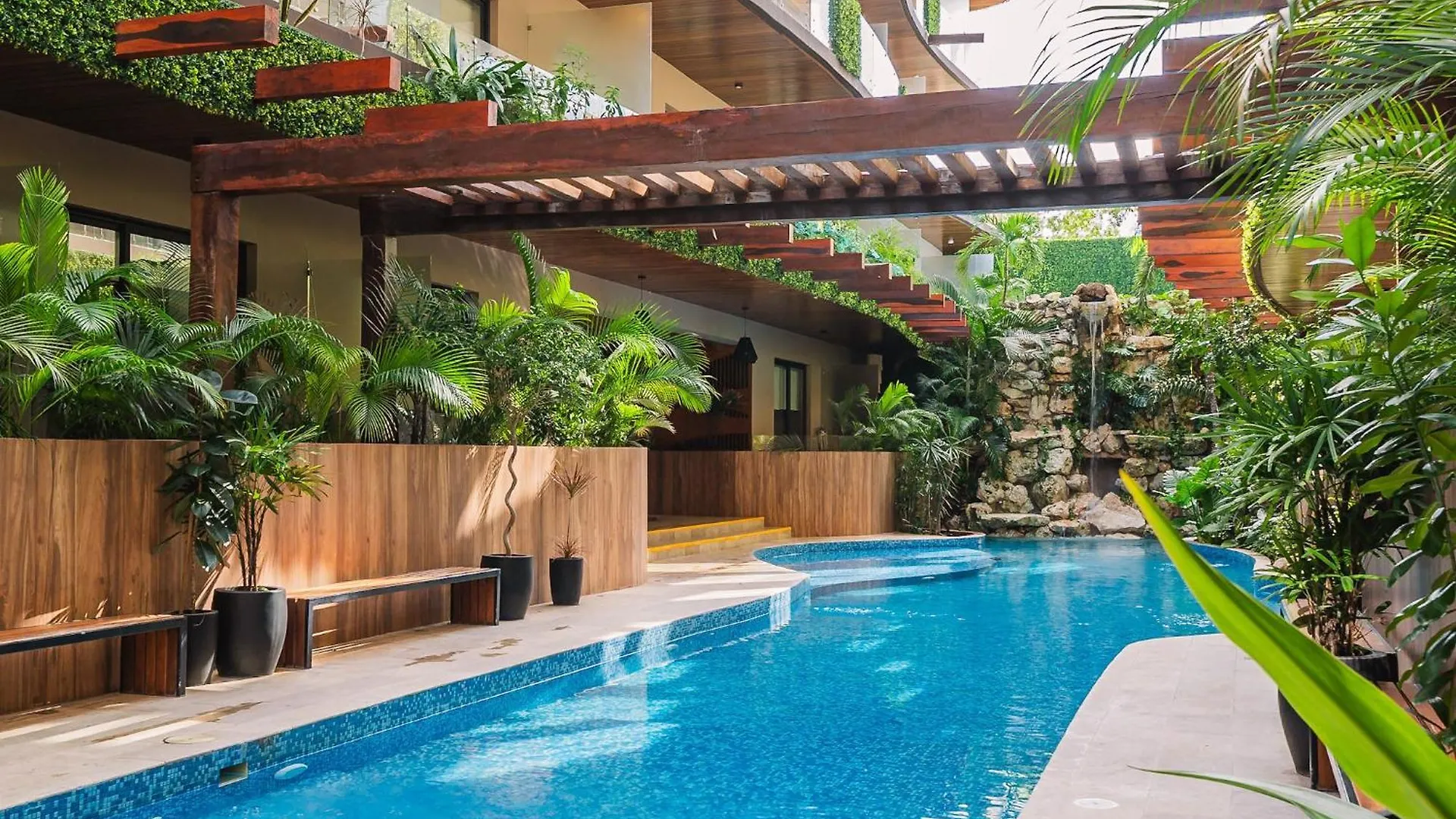 Central 2Br Sun Lover'S Nest W Gym Rooftop Spa Тулум 0*,  Мексика