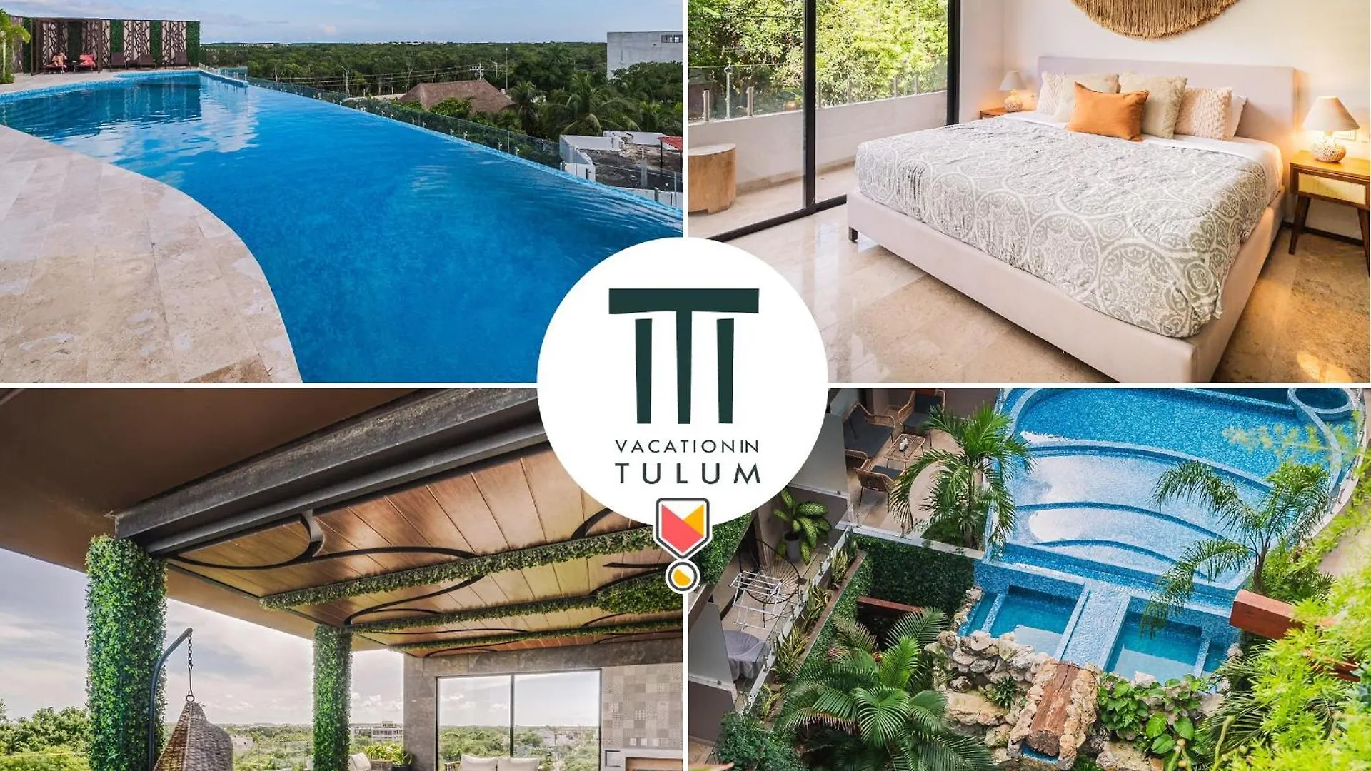 Central 2Br Sun Lover'S Nest W Gym Rooftop Spa Тулум